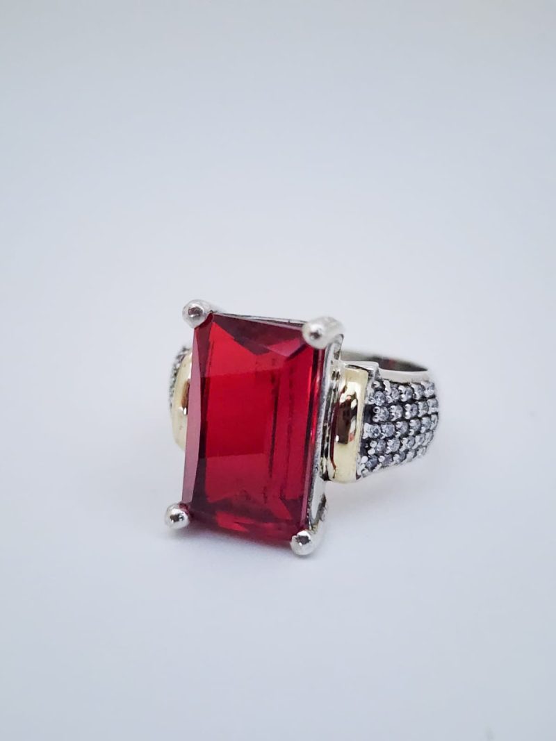 Sapphire Monarch Ring