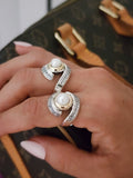 Galax Pearl Ring