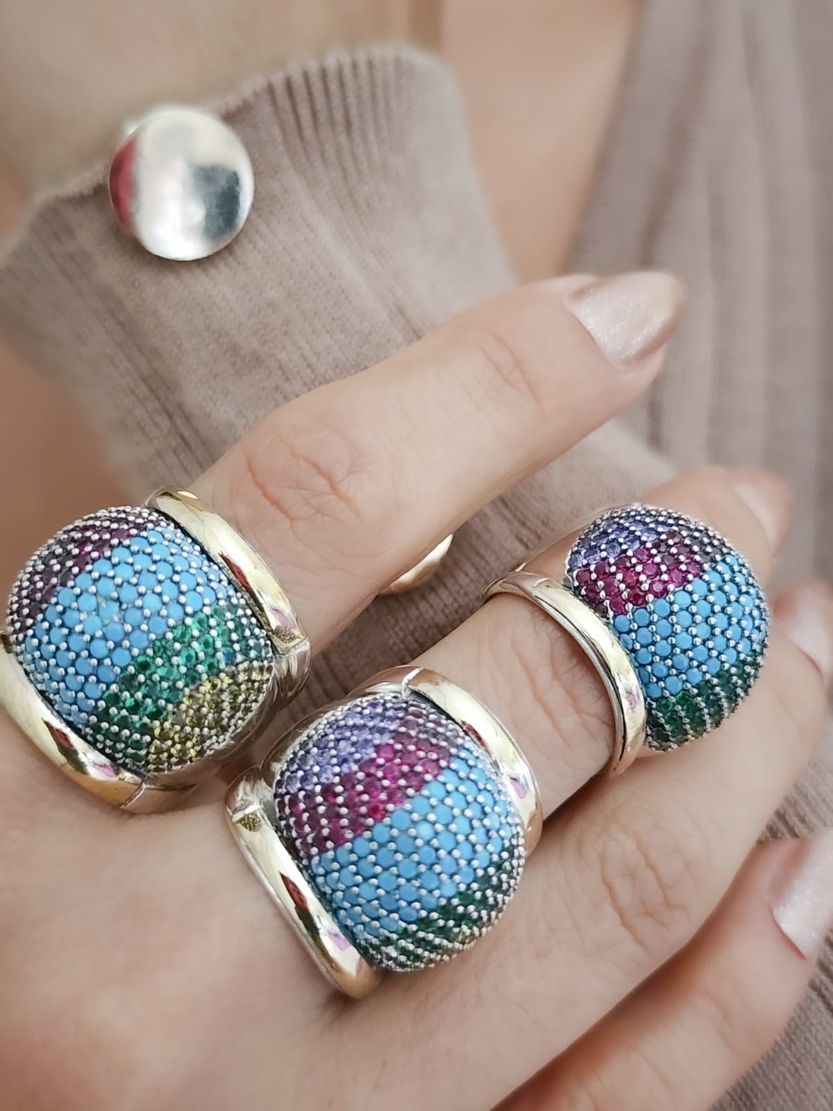 Prismatic Glow Ring