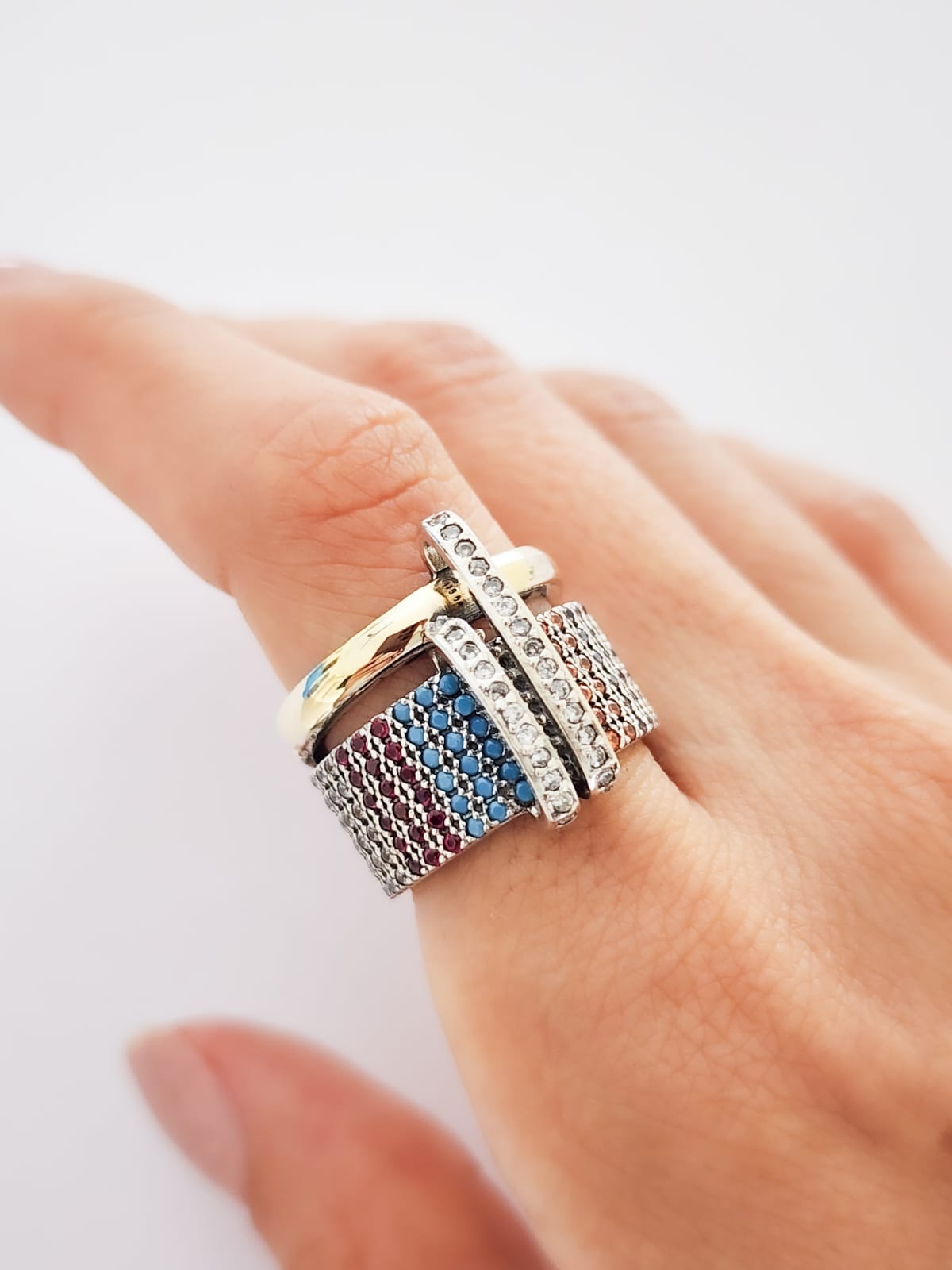 Bold Harmony Ring