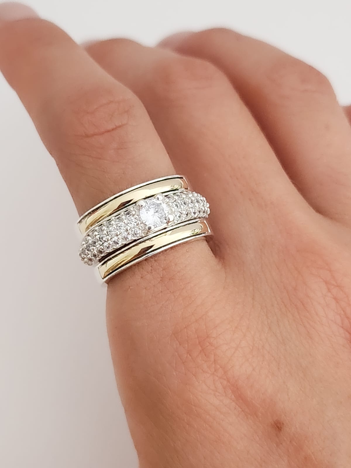 Silver Radiance Ring