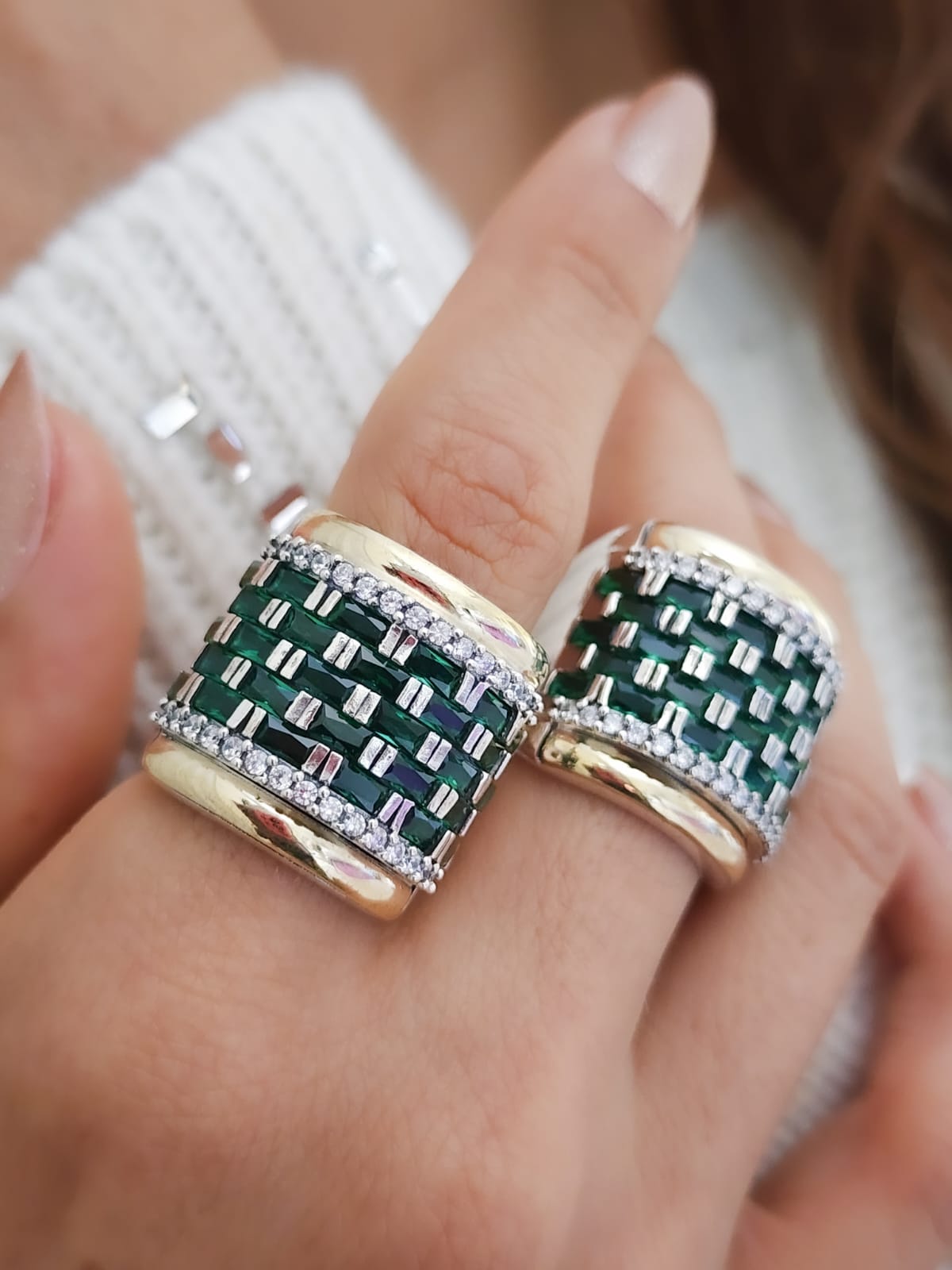 Verdelle Mosaic Ring