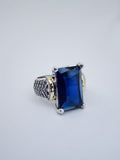 Sapphire Monarch Ring