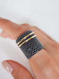 Ttitan Weave Ring
