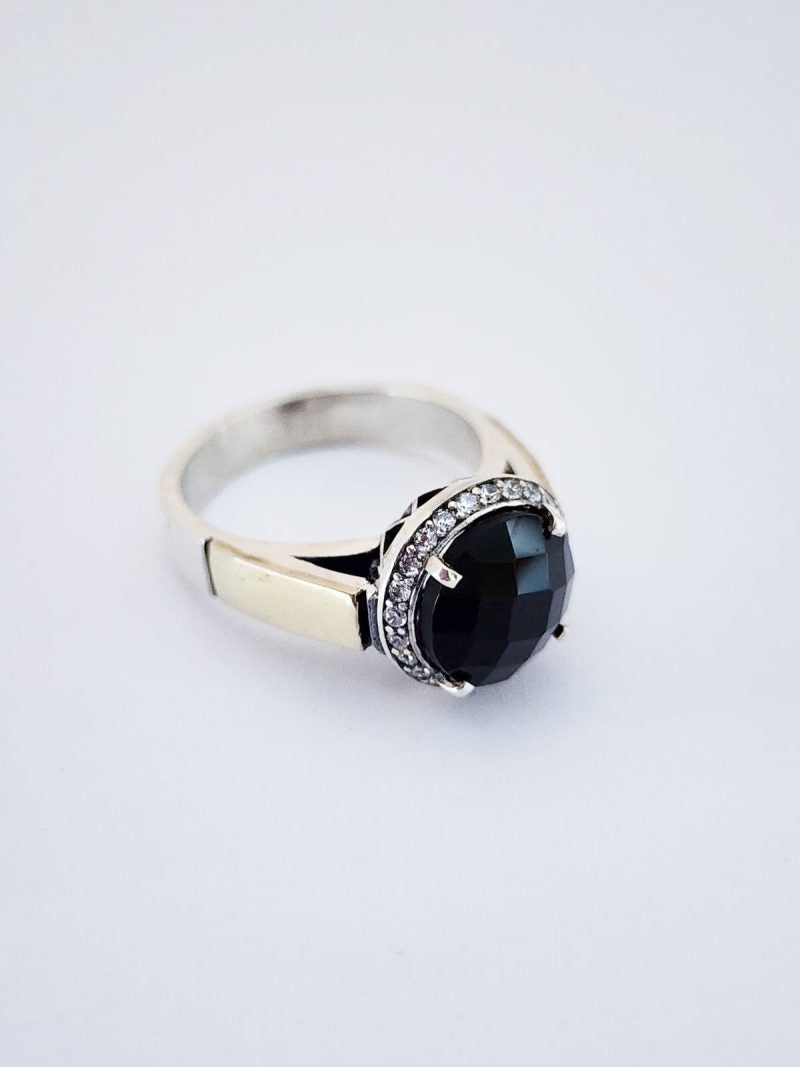 Ruby Onyx Ring