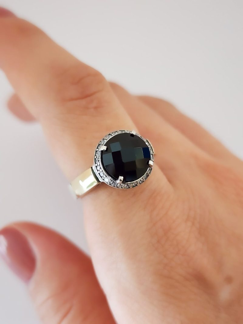 Ruby Onyx Ring
