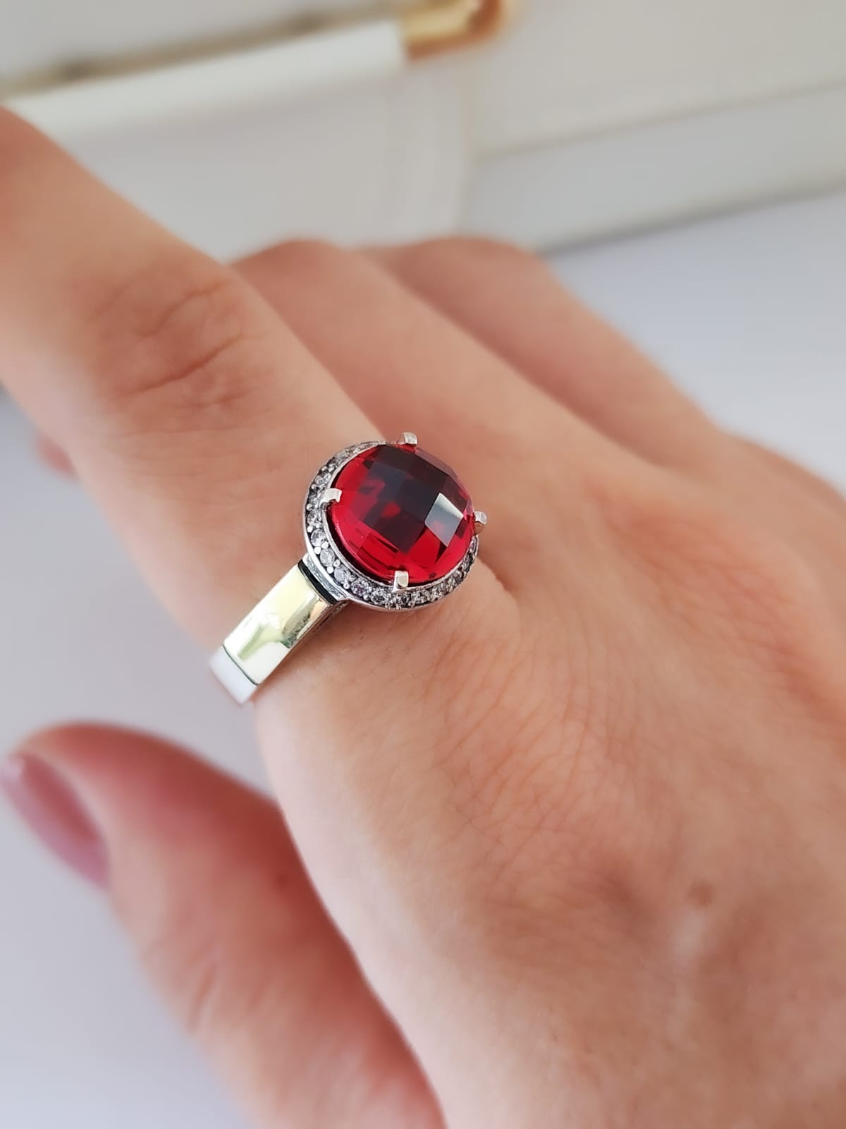 Ruby Red Ring