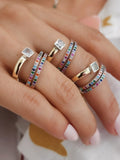 Crossed Harmony Ring