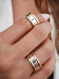 Gilded Orbit Ring