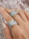 Radiant Mosaic Ring