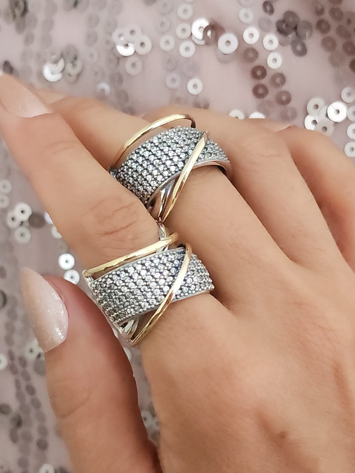 Radiant Mosaic Ring