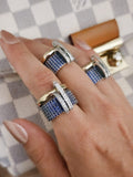 Sapphire Blue Ring
