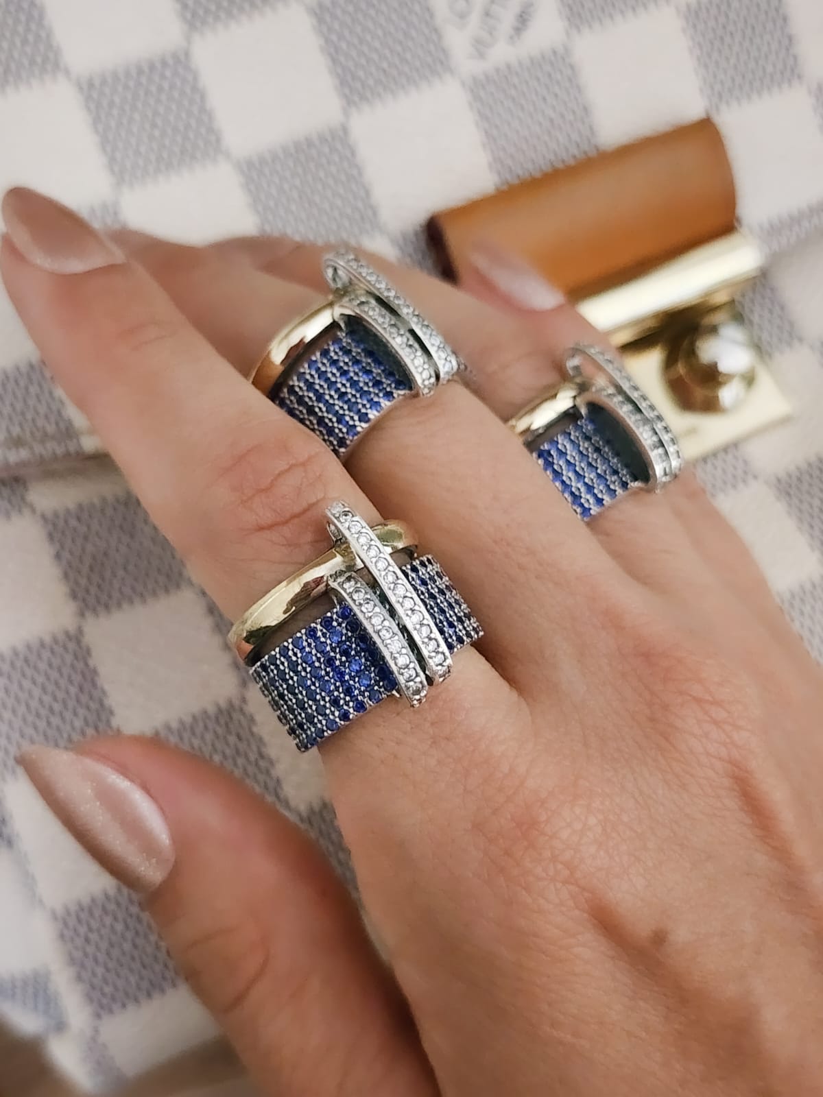 Sapphire Blue Ring