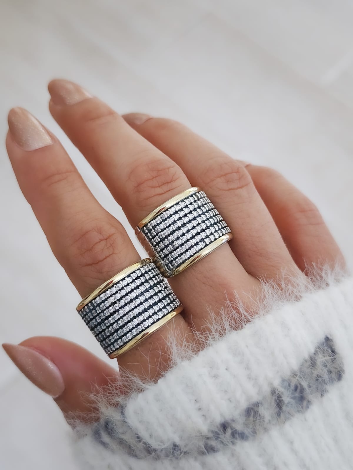 Celestine Row Ring